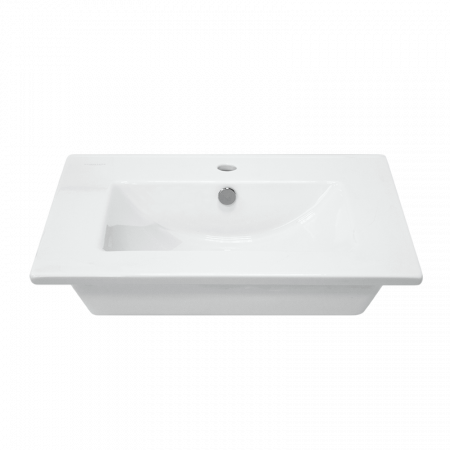 Раковина подвесная 60см Sanita Luxe Quadro QDR60SLWB01 белый